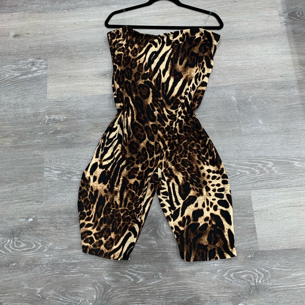 Leopard Forever 21 Romper